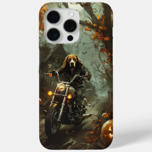 Beagle fährt Motorrad Halloween Gruselig Case-Mate iPhone Hülle