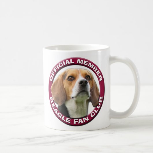 Beagle-Fanclub-Tasse Kaffeetasse (Rechts)