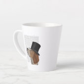 Beagle, Festhund und Hut Milchtasse (Linke Ecke)