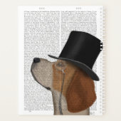 Beagle, Festhund und Hut Planer (Rückseite)