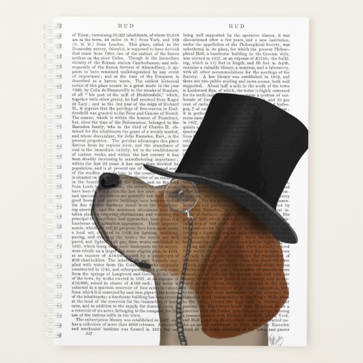Beagle, Festhund und Hut Planer (Vorderseite)