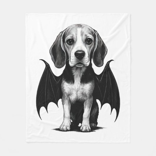 Beagle fleecedecke (Vorderseite)