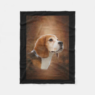 Beagle Fleecedecke