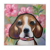 Beagle Fliese (Vorderseite)