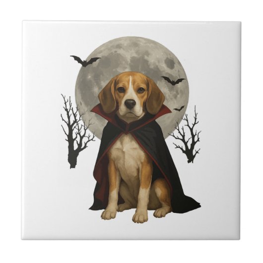 Beagle fliese (Vorderseite)