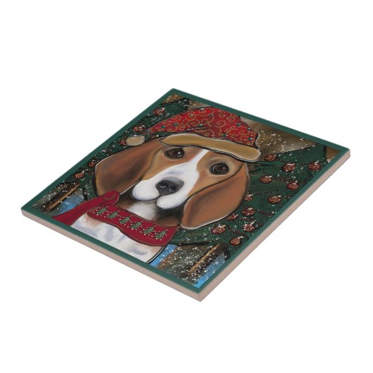 Beagle Fliese (Seite)