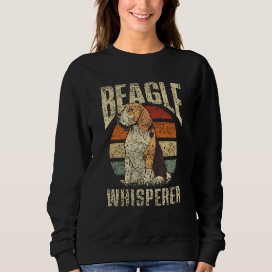 Beagle-Flüsterer Welpen Beagles Hund Sweatshirt (Vorderseite)
