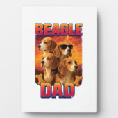 Beagle   fotoplatte (Vorderseite)