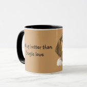 Beagle-Freund-Tasse Tasse (Vorderseite Links)