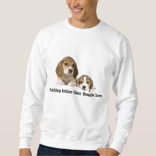 Beagle-Freund-Unisexsweatshirt Sweatshirt