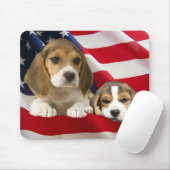 Beagle-Freunde Mousepad (Mit Mouse)
