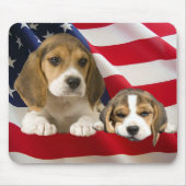 Beagle-Freunde Mousepad (Vorne)