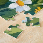 Beagle Frühling Wiese Blumen Hund Puzzle (Seite)