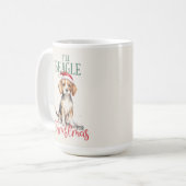 Beagle Funny Dog Pub Weihnachten Kaffee Tasse (Vorderseite Links)