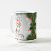 Beagle Funny Dog Pub Weihnachten Kaffee Tasse (Vorderseite Links)