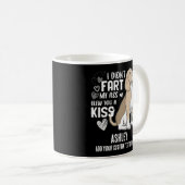 Beagle Furz Kiss Cool Dog Lover Kaffeetasse (VorderseiteRechts)