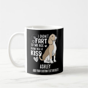 Beagle Furz Kuss Cool Hunde Liebhaber Kaffeetasse