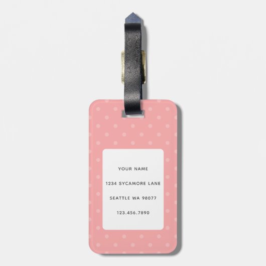 Beagle Gepäckanhänger (Rückseite vertikal)