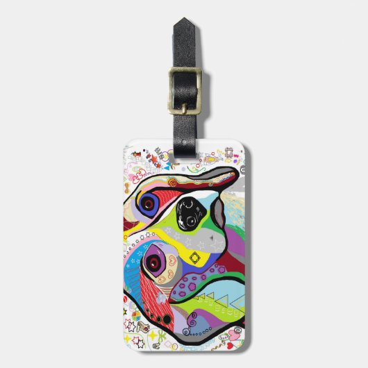 BEAGLE GEPÄCKANHÄNGER (Vorderseite vertikal)