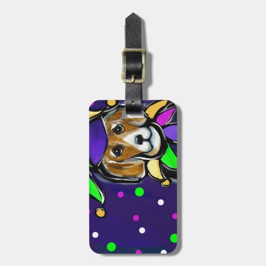 BEAGLE GEPÄCKANHÄNGER (Vorderseite vertikal)