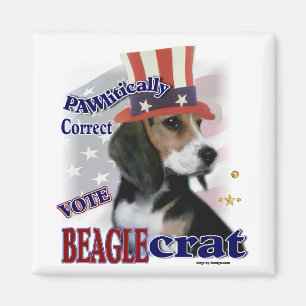 Beagle Geschenke Magnet