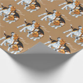 Beagle Geschenkpapier (Ecke)
