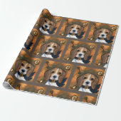 Beagle Geschenkpapier (Ungerollt)