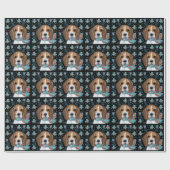 Beagle Geschenkpapier (Flach)