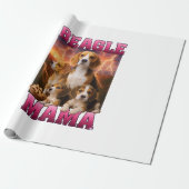 Beagle geschenkpapier (Ungerollt)