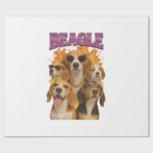 Beagle geschenkpapier