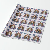 Beagle Geschenkpapier (Ungerollt)