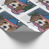 BEAGLE GESCHENKPAPIER (Ecke)