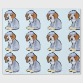 BEAGLE GESCHENKPAPIER (Flach)