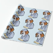BEAGLE GESCHENKPAPIER (Ungerollt)