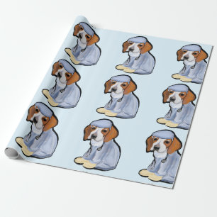 BEAGLE GESCHENKPAPIER