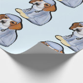 BEAGLE GESCHENKPAPIER (Ecke)