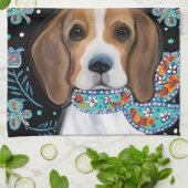 Beagle Geschirrtuch (Gefaltet)