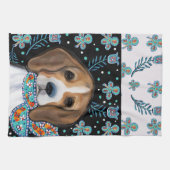 Beagle Geschirrtuch (Horizontal)
