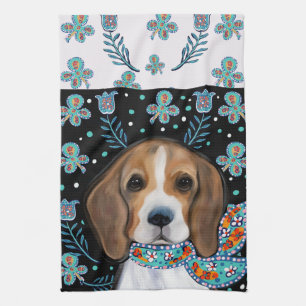 Beagle geschirrtuch