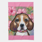 Beagle Geschirrtuch (Vertikal)