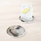 Beagle Getränkeuntersetzer (Seite)