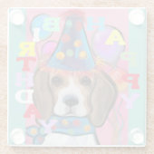 BEAGLE GLASUNTERSETZER (Rückseite)
