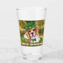Beagle Gold Happy St. Patricks Da