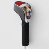 Beagle Golf Headcover (angewinkelt)