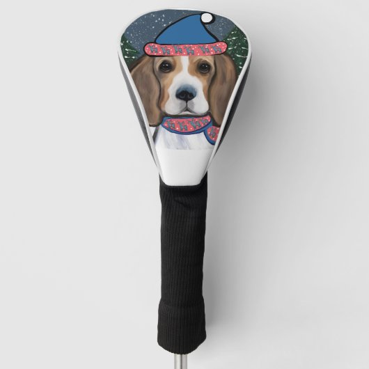 BEAGLE GOLF HEADCOVER (Vorderseite)