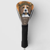 Beagle Golf Headcover (Vorderseite)