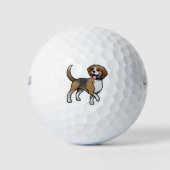 Beagle Golfball (Vorderseite)