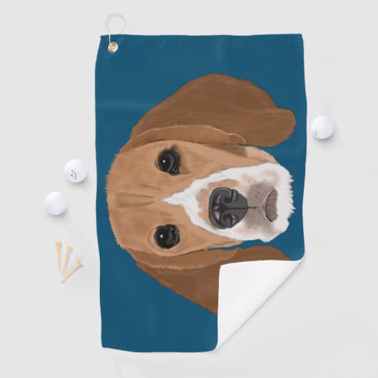Beagle Golfhandtuch (Insitu)