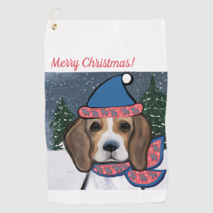 BEAGLE     GOLFHANDTUCH