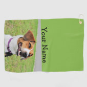 Beagle Golfhandtuch (Horizontal)